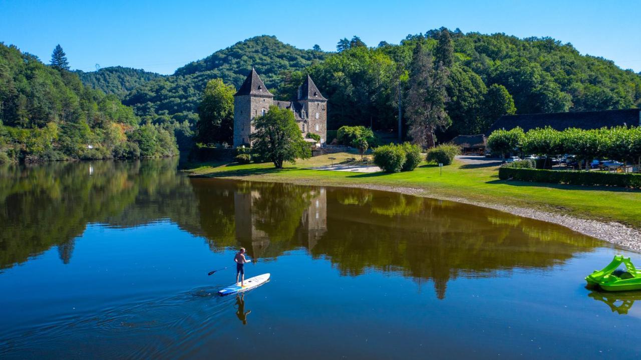 Camping Le Chateau Du Gibanel Saint-Martial-Entraygues エクステリア 写真