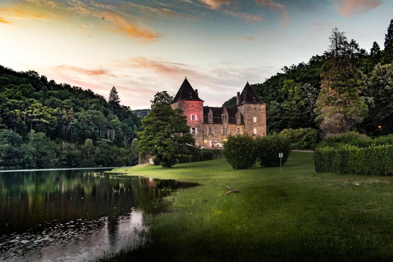 Camping Le Chateau Du Gibanel Saint-Martial-Entraygues エクステリア 写真